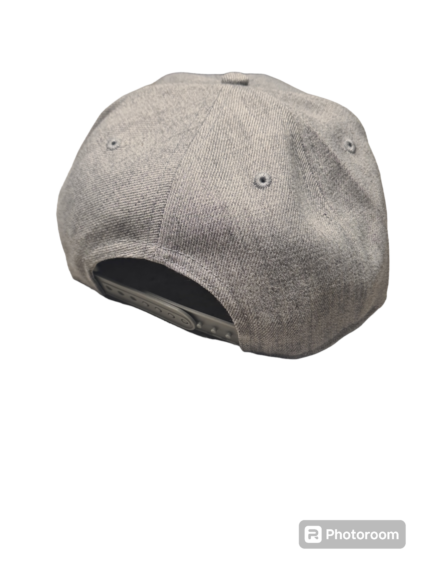 r!sky flat peak cap grey marle