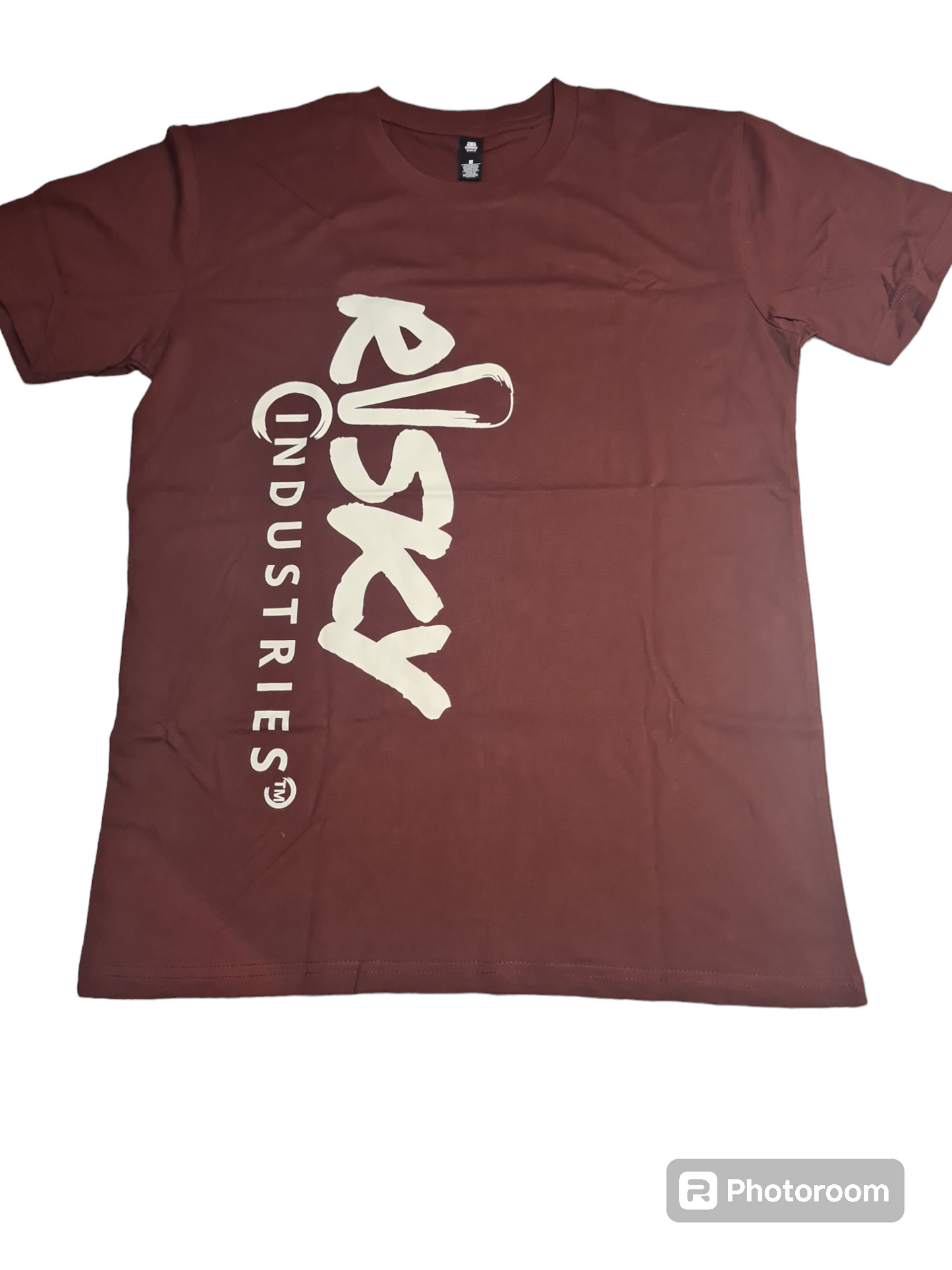 r!sky tee maroon