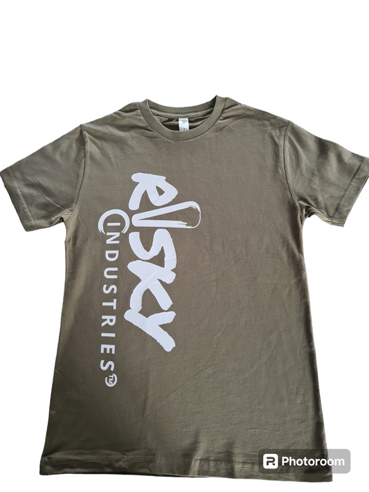r!sky tee Khaki