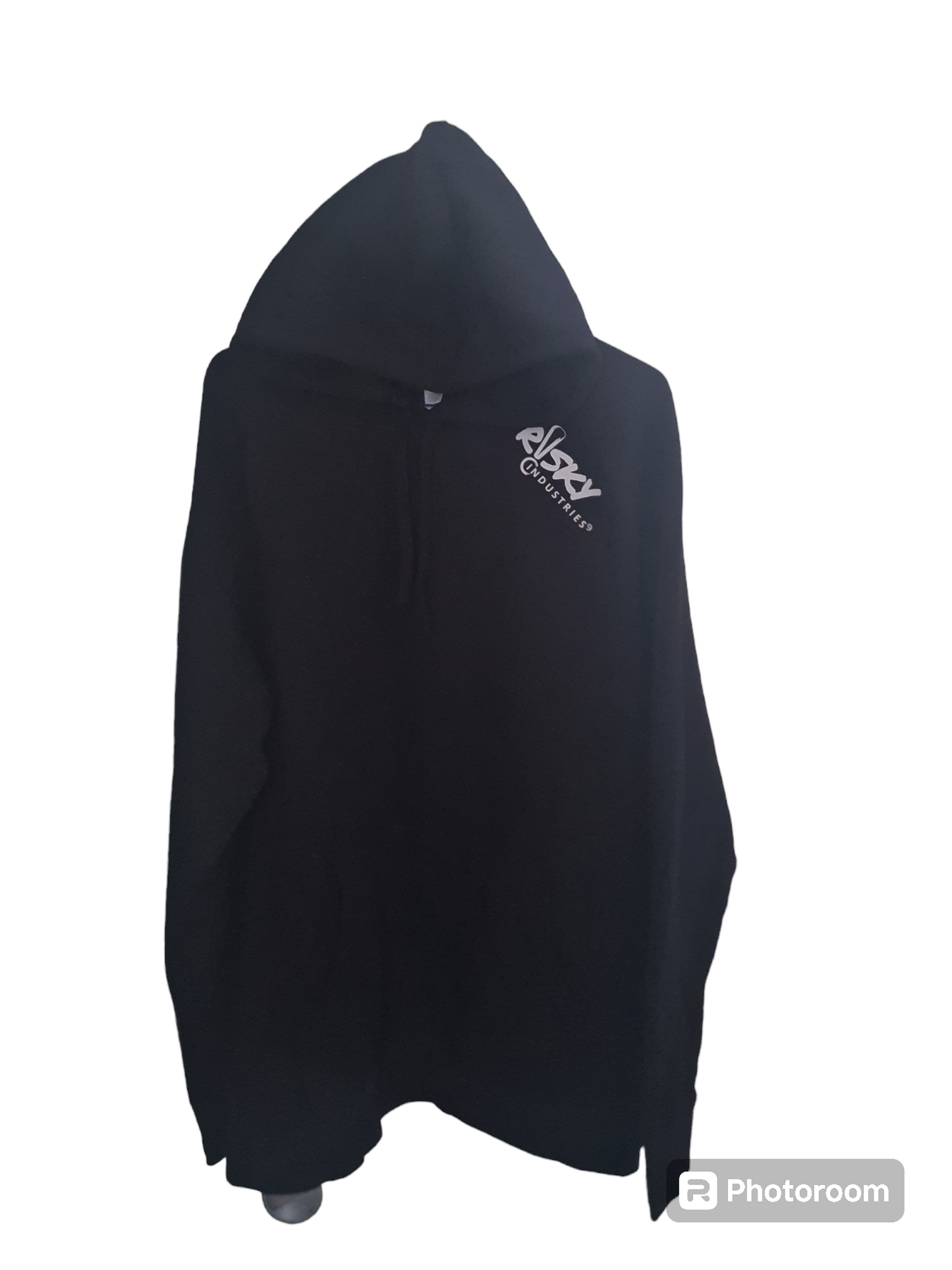 risky hoodie black