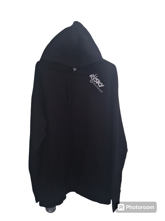 risky hoodie black